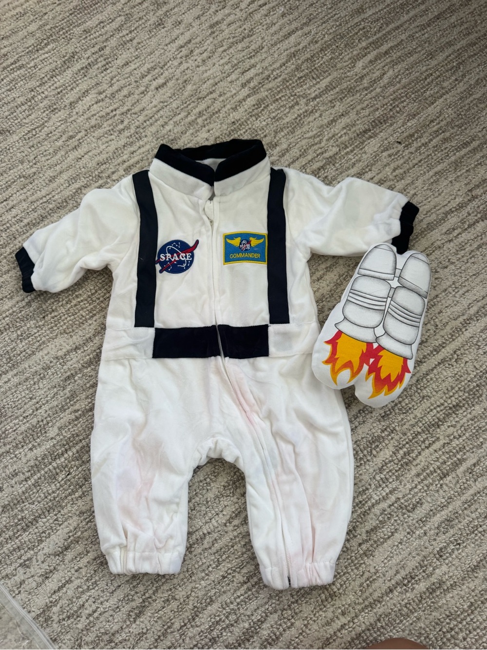 Baby Space Commander One-Piece Romper - 3-6mo